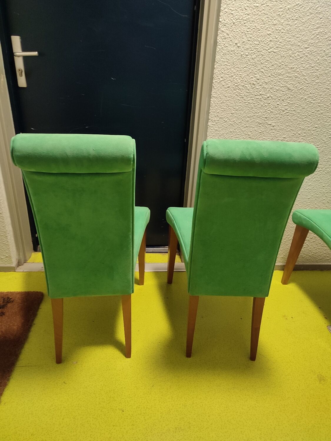 4 chaises Cattelan vintage Italie