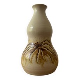 Vase double gourde grès Chouzet années 70