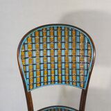 Bistro "terrace" chair by FISCHEL N°25 1/2 - 1929 - Rattan -