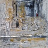 Abstract painting table