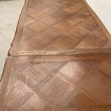 Louis XV style table in solid oak, 20th century