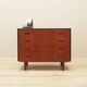 Commode en teck, design danois, années 1970, production : Danemark