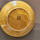 Vintage barbotine plates with fish decoration, 22 pieces.