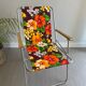 Vintage floral camping chair
