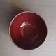 Chamotte terracotta bowl - Enamelled interior