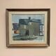 Original Swedish Oil on Canvas – “Sage House” by Gustav‑Adolf Johansson – Signed – Vintage & Framed