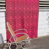 French Woven Heavy Bedspread- -Art Nouveau Pattern-1900s