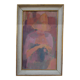 Claude Bourianes Painting table 1961 Aude Port la Nouvelle
