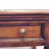Table console en noyer