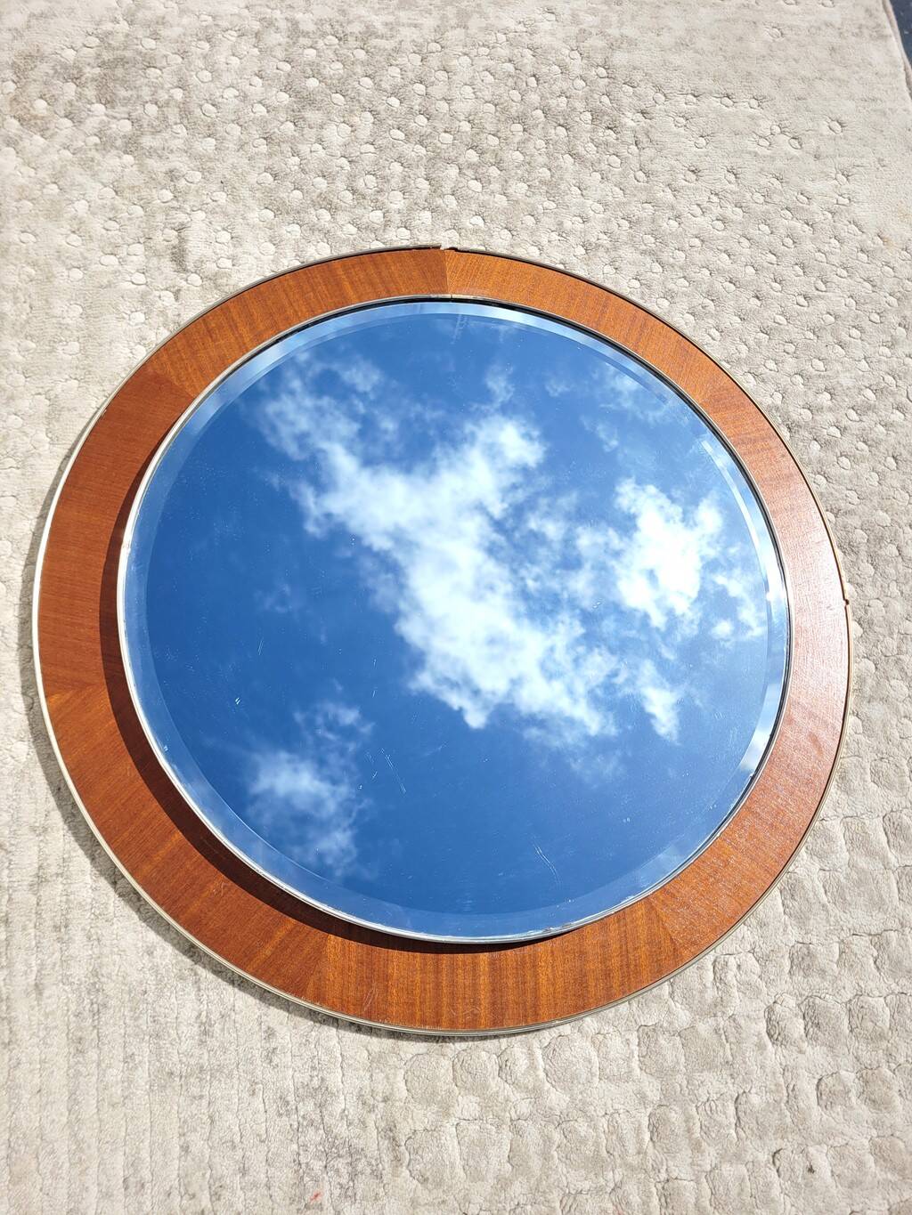 Round mirror "Rowley" London 1960 (57cm)