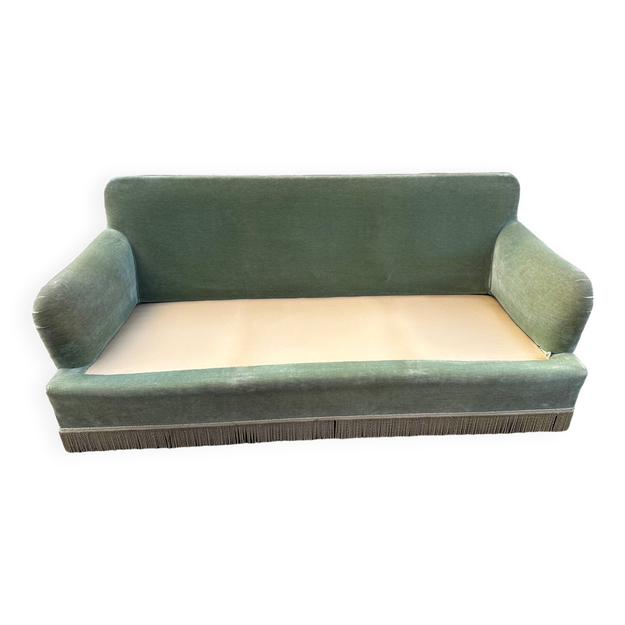 Velvet sofa