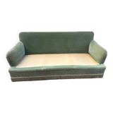 Velvet sofa