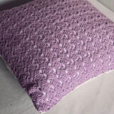 Vintage crochet cushion