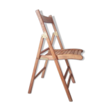 Vintage wooden folding chair