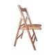 Vintage wooden folding chair