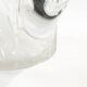 Art Deco wine jug, transparent glass, Germany, 1920s