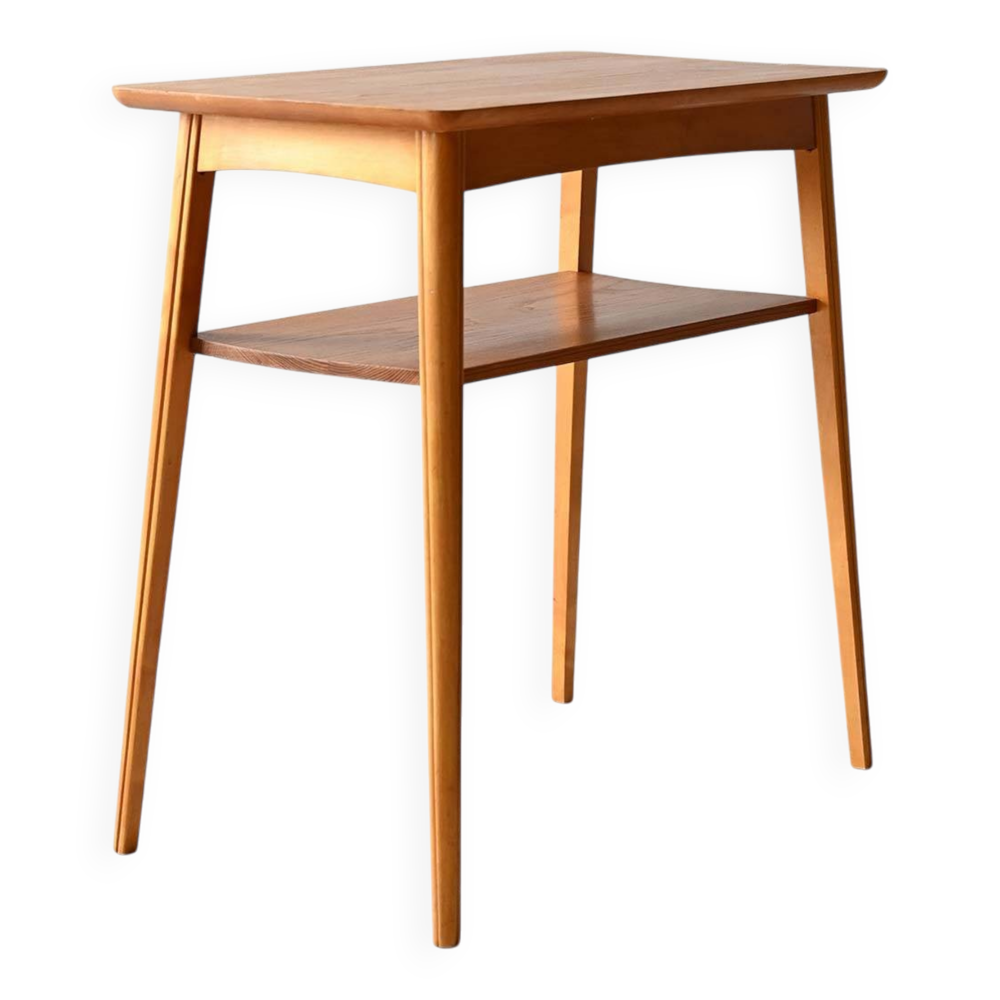 1960s Scandinavian Coffee Table in Solid Pine