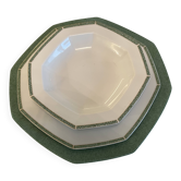 Service of 18 pieces in Limoges porcelain by Jammet-Seignolles – Celadon
