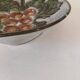 Vintage ceramic bowl – embossed grape pattern in slip style