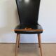 Suite de 8 chaises baumann, modèle « essor »  – années 1960