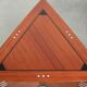 Table d'appoint, café Art Déco de forme triangulaire