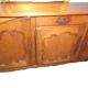 Louis XV oak and cherry wood sideboard