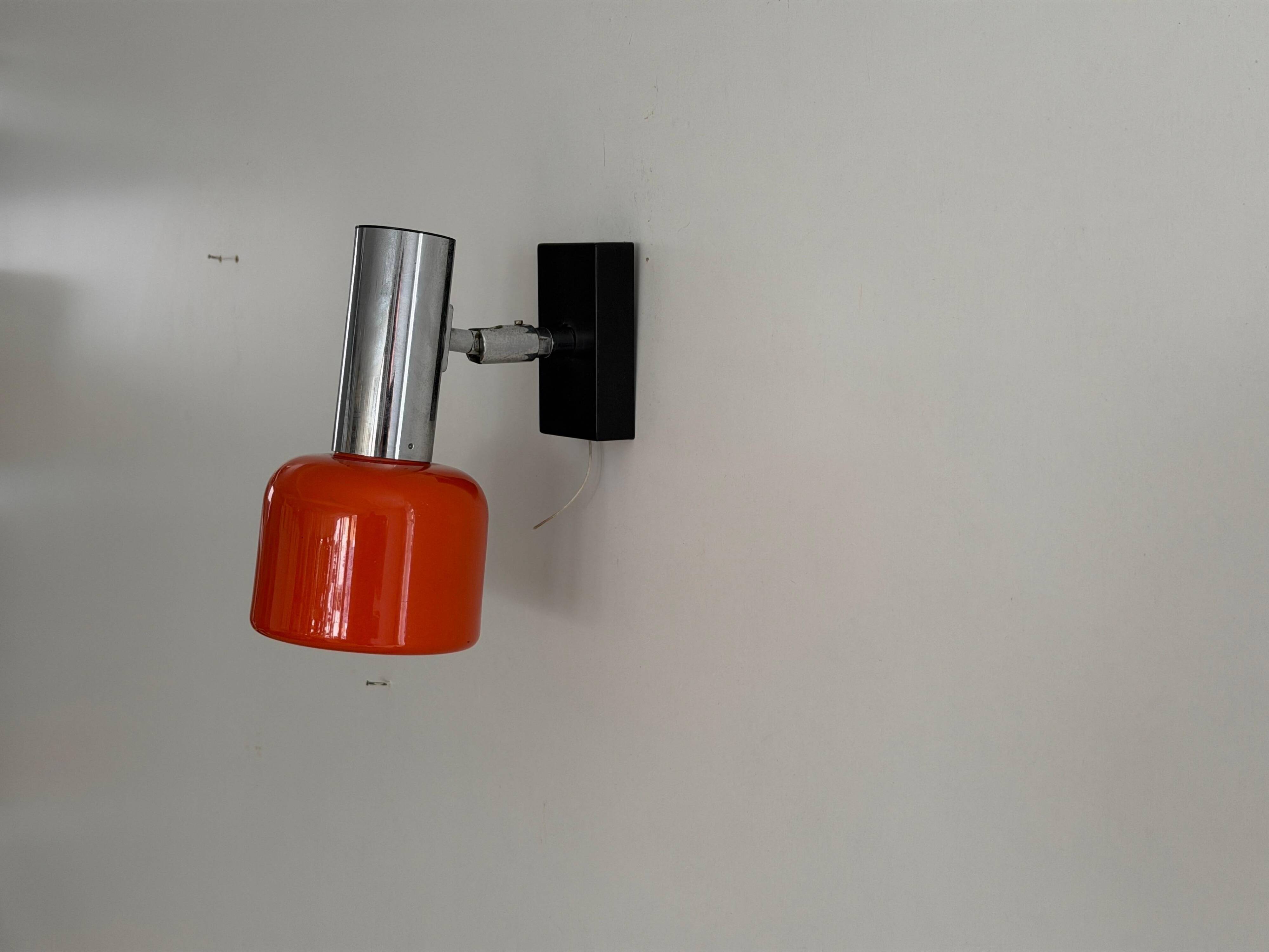 Simple metal wall light NO AGE, 1970s, Germany
