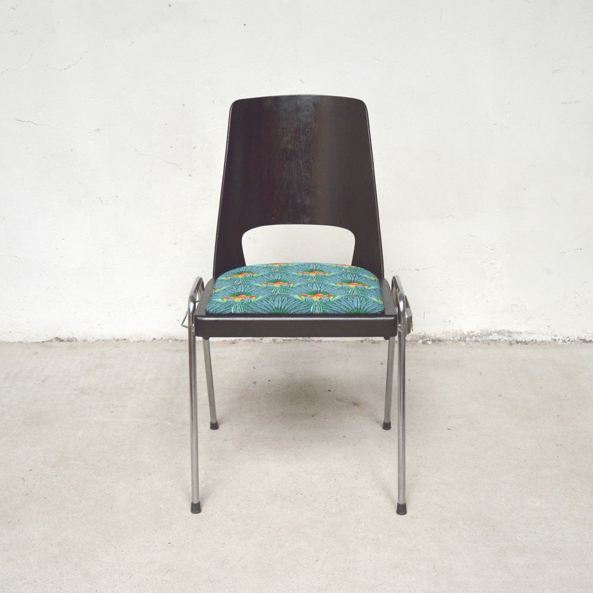 4 Baumann Tropical chairs, 1960