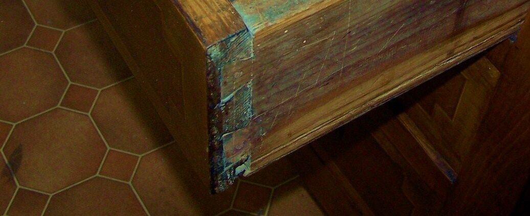 Louis VVI-style scribanne chest of drawers