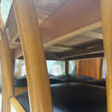 Vintage Scandinavian set – extendable table & 6 chairs