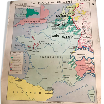 Carte géographique France