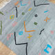Kilim moroccan berber carpet 208x149cm