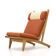 GE-375 armchair by Hans J. Wegner for Getama, 1960s