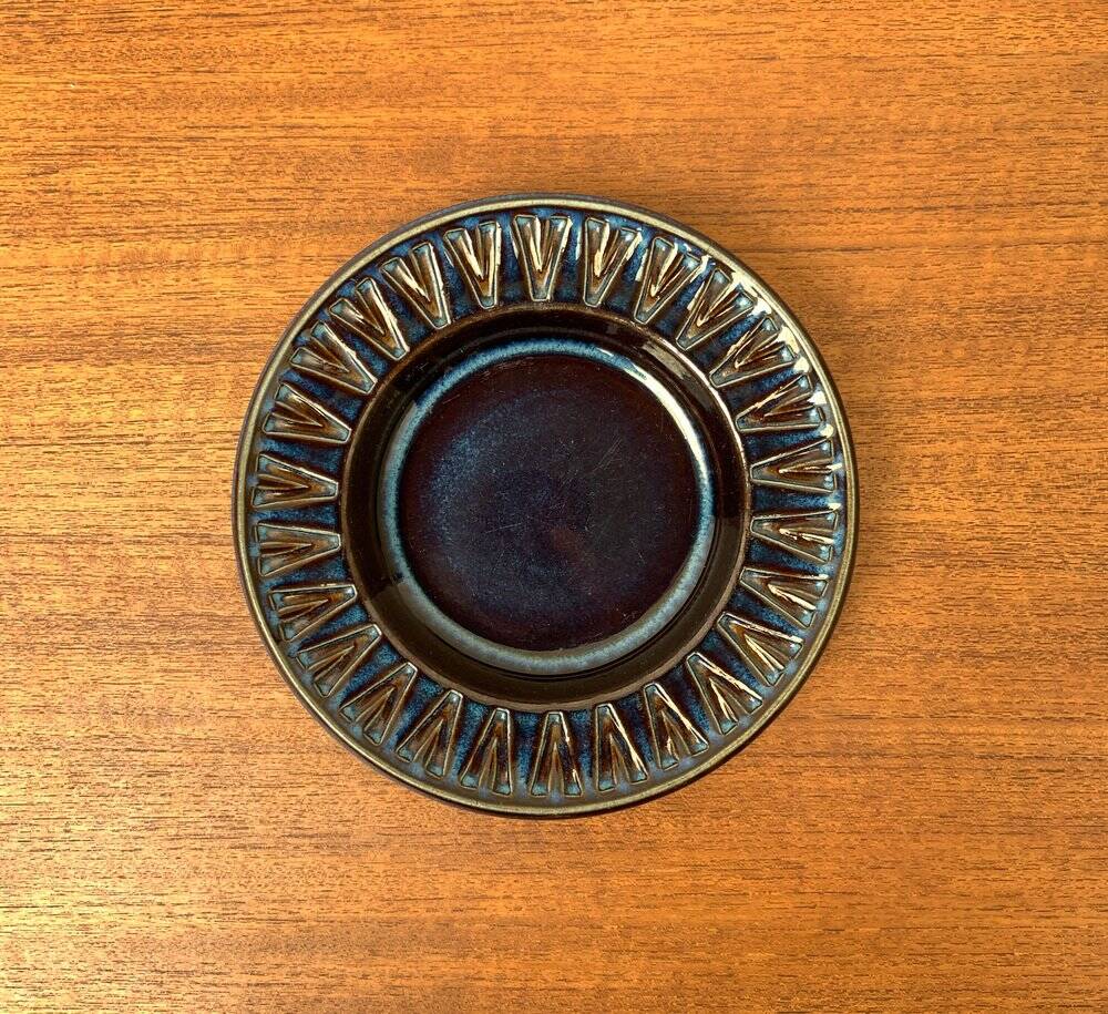 Danish ceramic bowl from the mid-century by Søholm, 1960s.