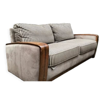 Vintage sofa reupholstered