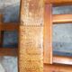 Pair of bar stools, mountain style