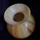 Vintage La Rochère Vase - Coloured Marbled Glass - Signed