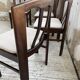 4 Scandinavian mahogany chairs