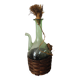 Ancienne bouteille carafe kangourou vin vintage glass wine carafe bottle