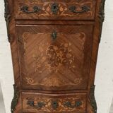 Louis XV style lady's secretary in light wood marquetry, 20th century