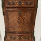 Louis XV style lady's secretary in light wood marquetry, 20th century.