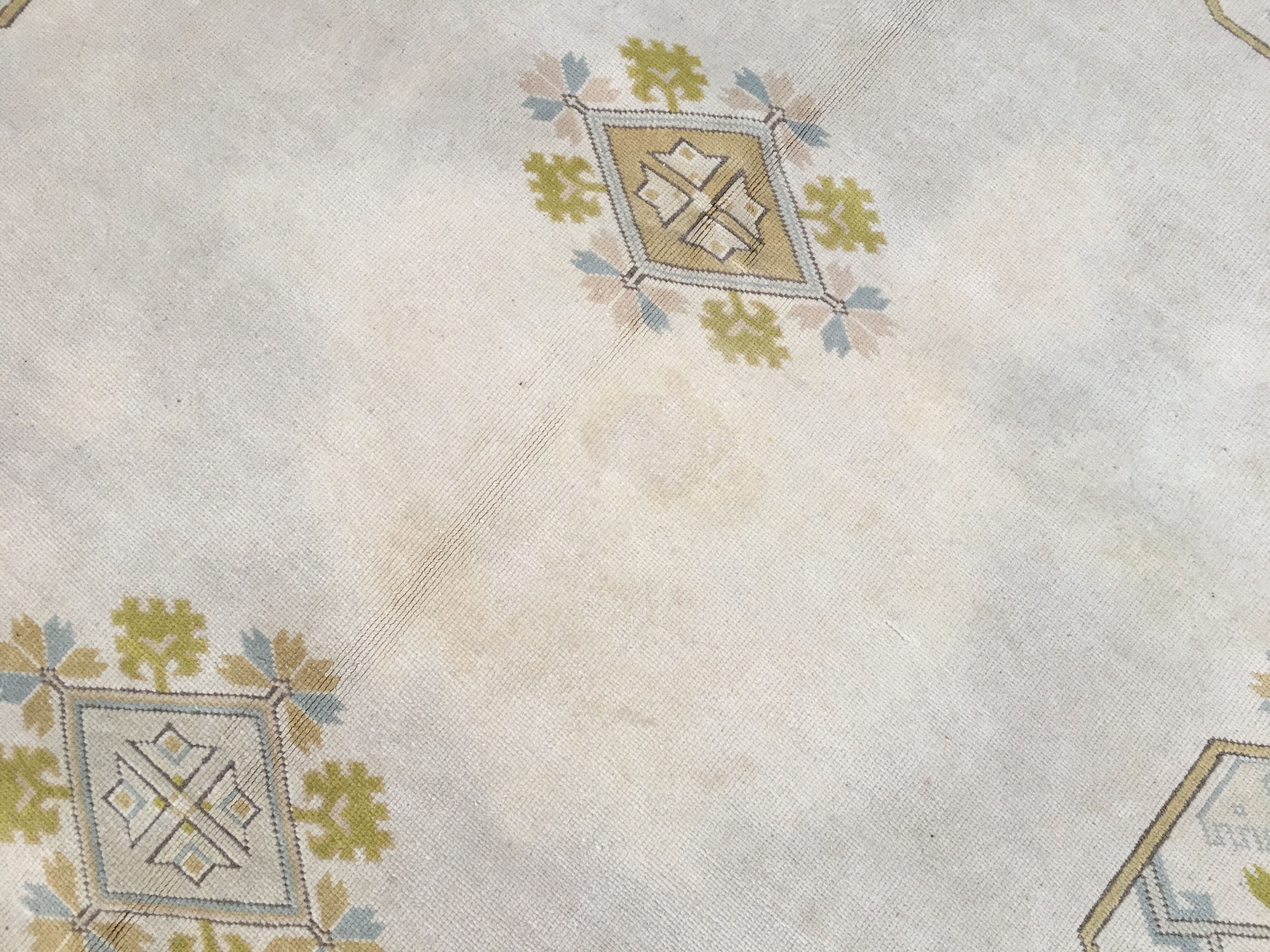 area rug, vintage rug, turkish rug, handmade rug,  7 x 9.4 ft. , RK 7893