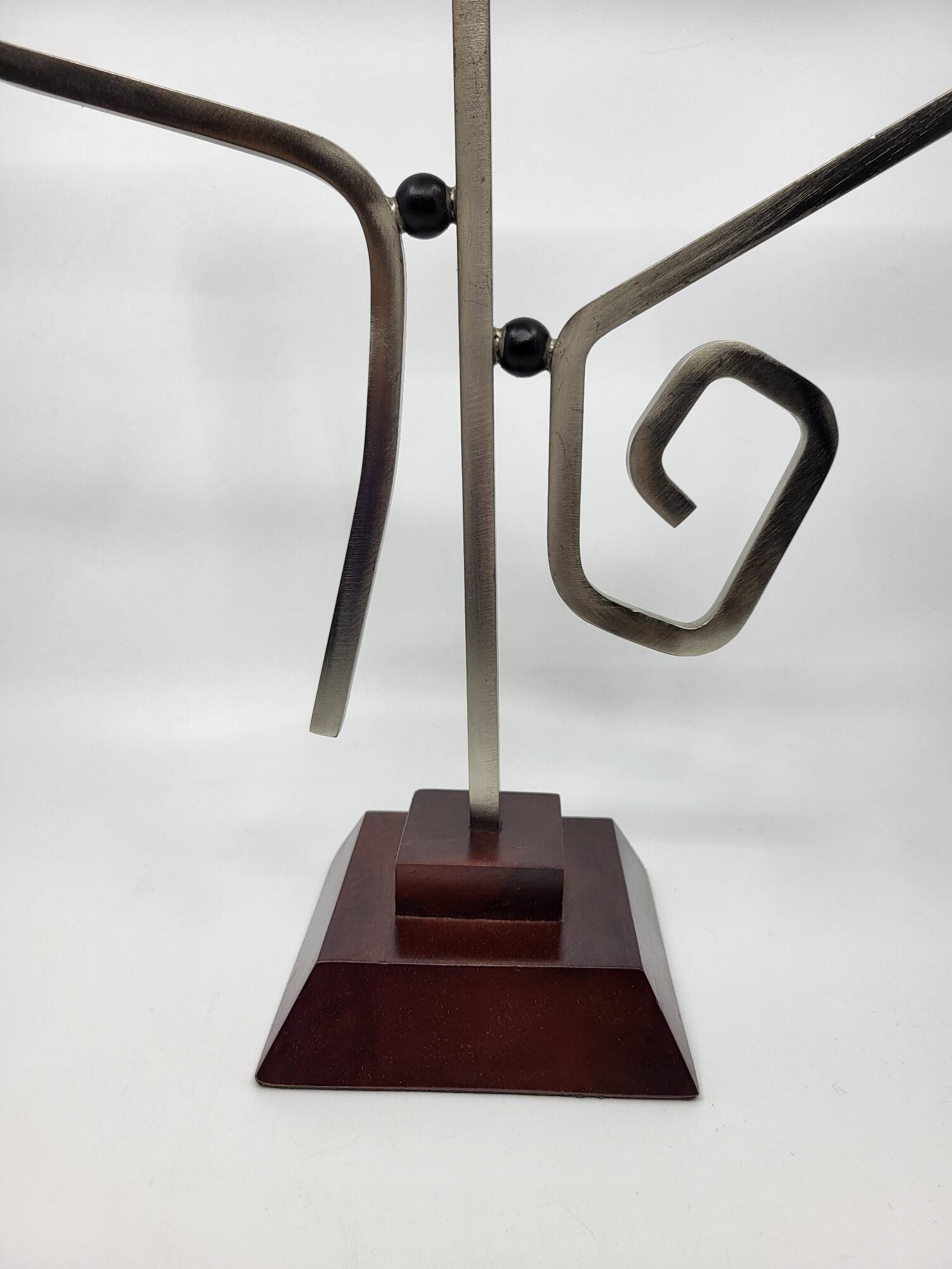 Garance Vallée X Monoprix chandelier, 3 arms in metal and wood France