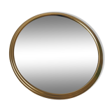 Vintage brass mirror
