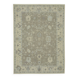 Tapis Oushak turc fait main 256 cm x 346 cm