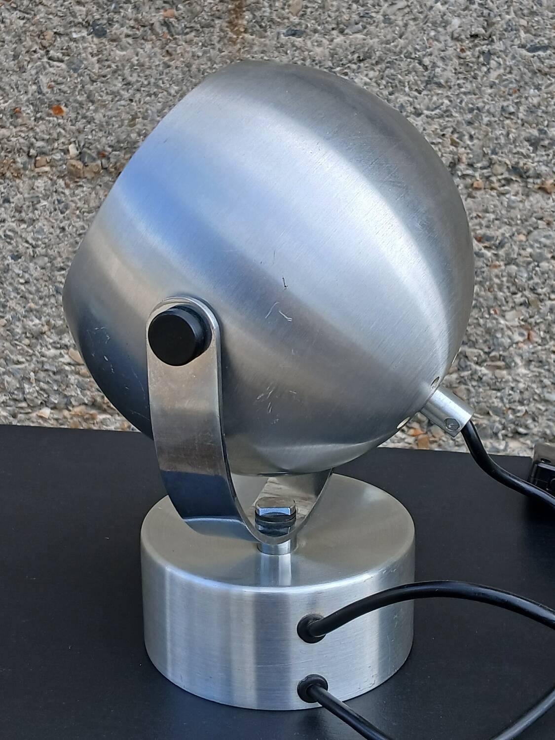 1970s eye ball lamp pair