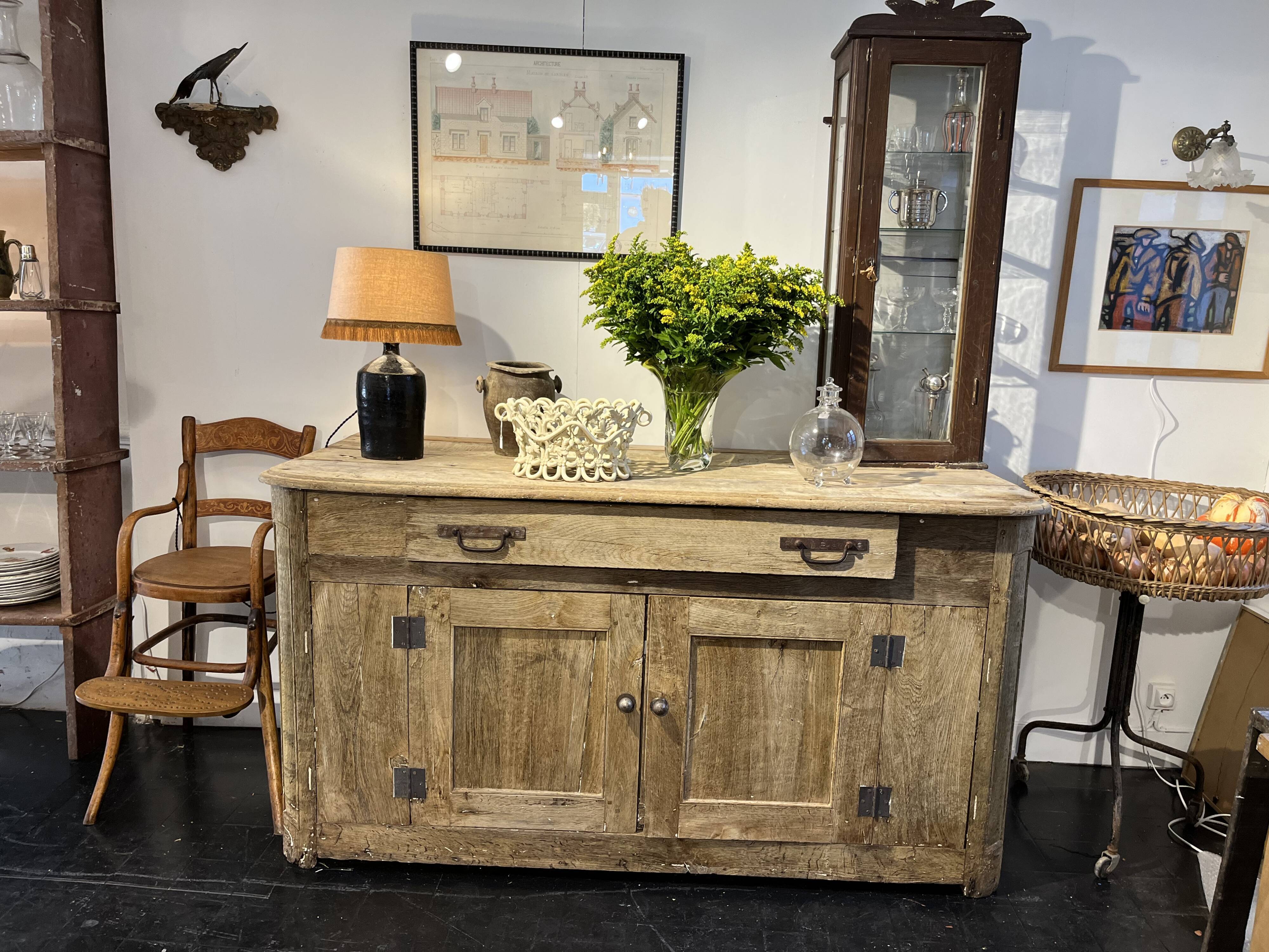 Oak sideboard