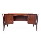 Teak Desk, designed by Svend Aage Madsen for H.P. Hansen, Denmark, 1960s