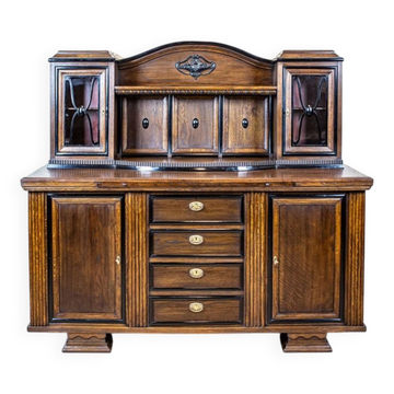 Vintage walnut sideboard, 1930s