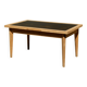 Splendide ancienne table scandinave à rallonges rénovée en chêne 2m58m